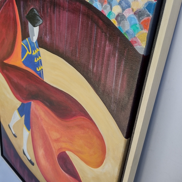 Original Acrylic Painting 'Spanish Bullfighter' - Picture 6 of 9